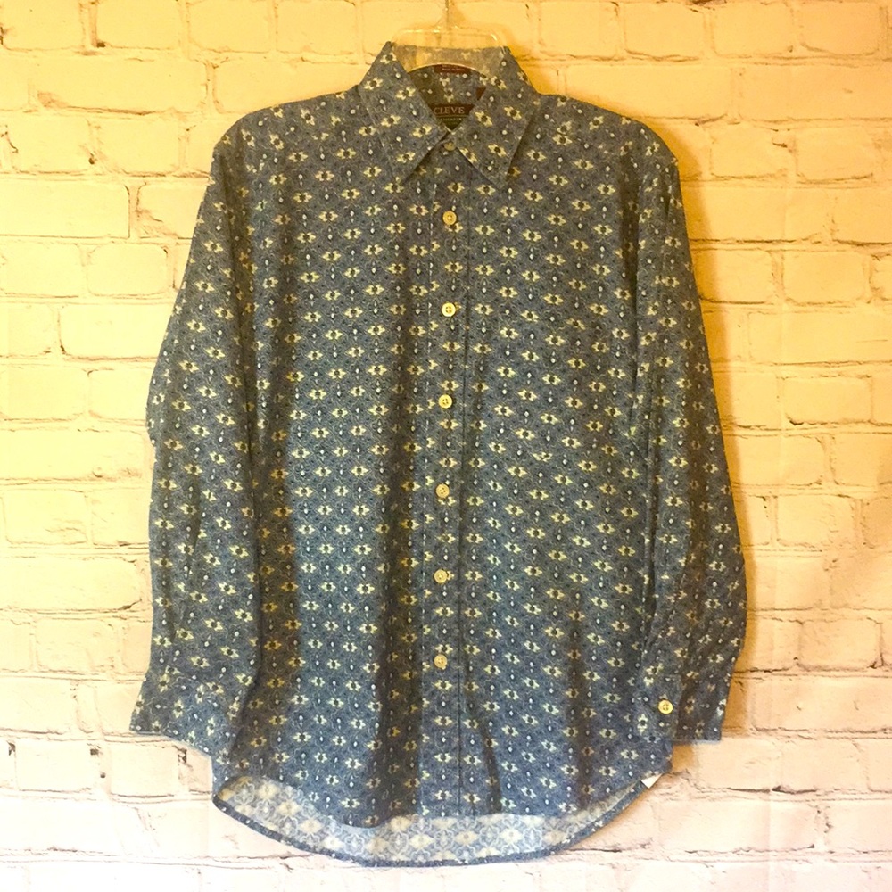 Blue Long Sleeve Shirt